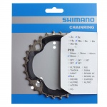 Shimano 30T-AN SLX FC-M672/M7000-3 zębatka rowerowa