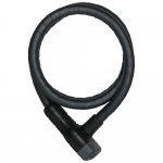 Abus Steel-O-Flex-lock Microflex 6615K black 120cm holder included