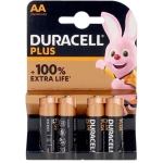 Duracell PLUS AA baterie 4 sztuki