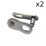 KMC ML Z1eHX Wide EPT Silver dla e-Bike 1rz spinka do łańcucha rowerowego 2 sztuki
