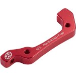 Reverse Brake Disc Adapter IS-PM 180 FR+160 RE red