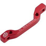 Reverse Brake Disc Adapter IS-PM 160 FR+140 RE red