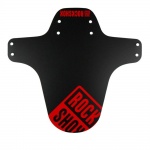 Rock Shox MTB Fender Black With Boxxer Red Print - Boxxer/Lyrik Ultimate